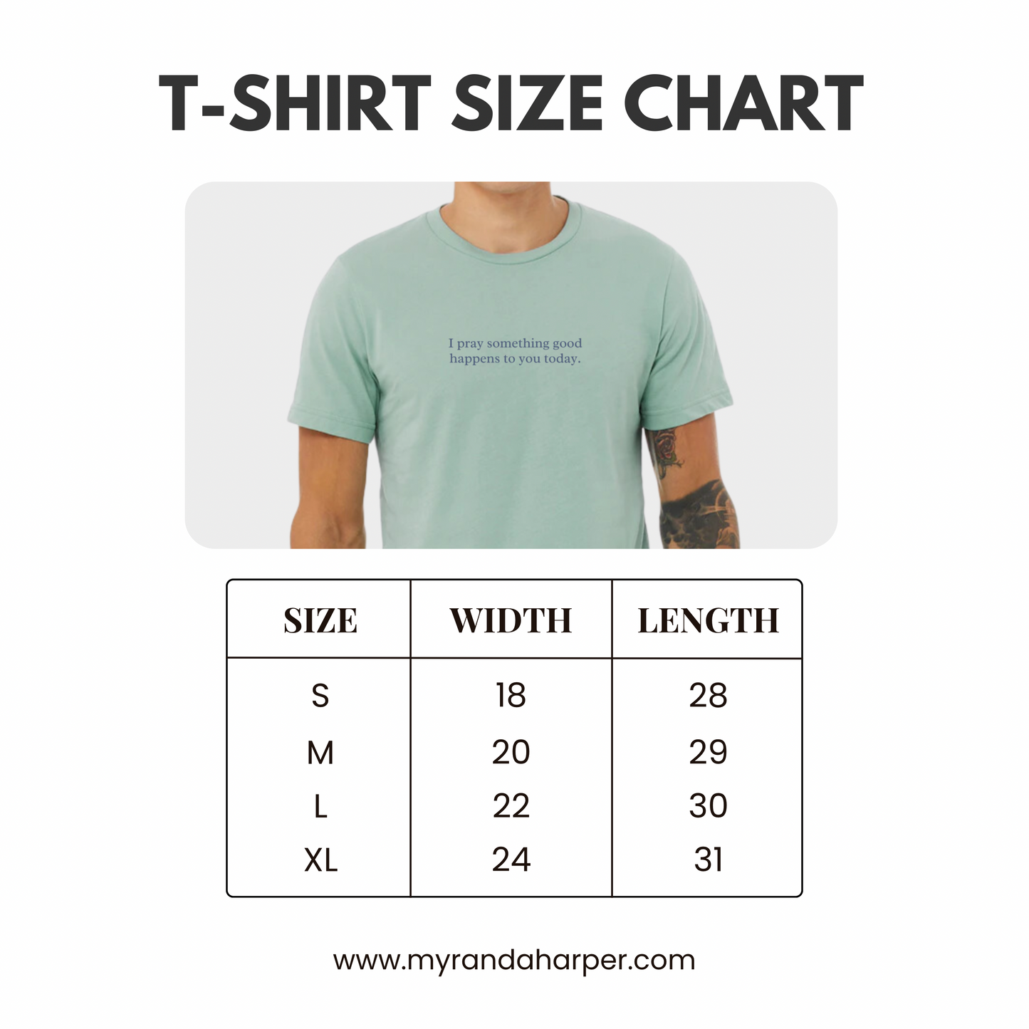 "Something Good" Embroidered Tee - Seafoam