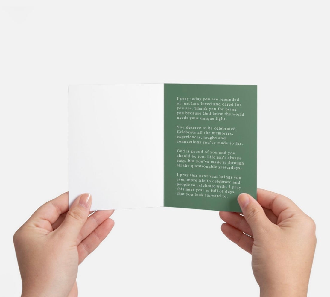 Happy Birthday Greeting Card