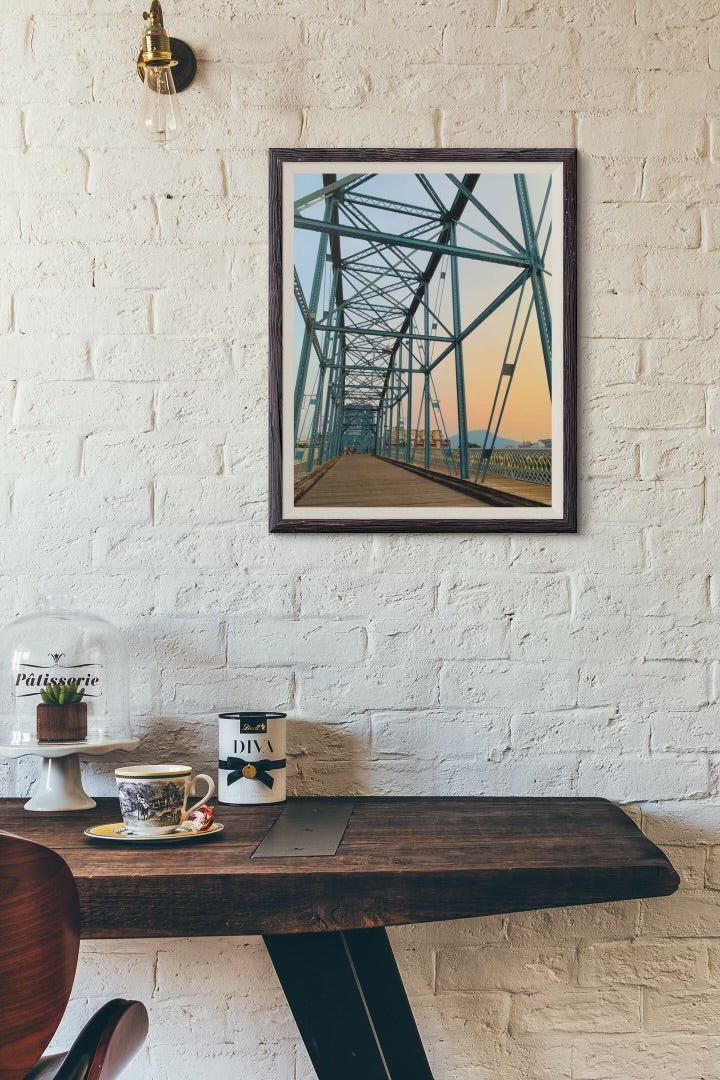 Chattanooga Walking Bridge - Print