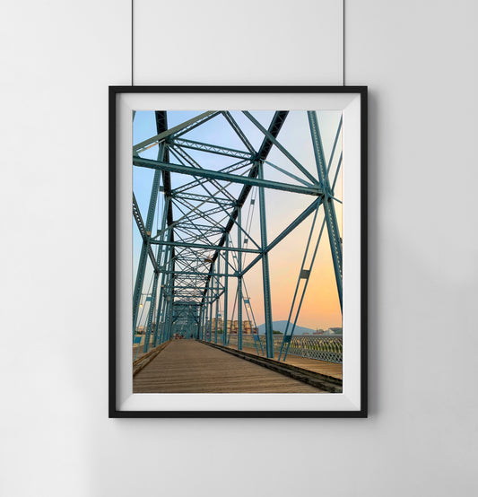 Chattanooga Walking Bridge - Print