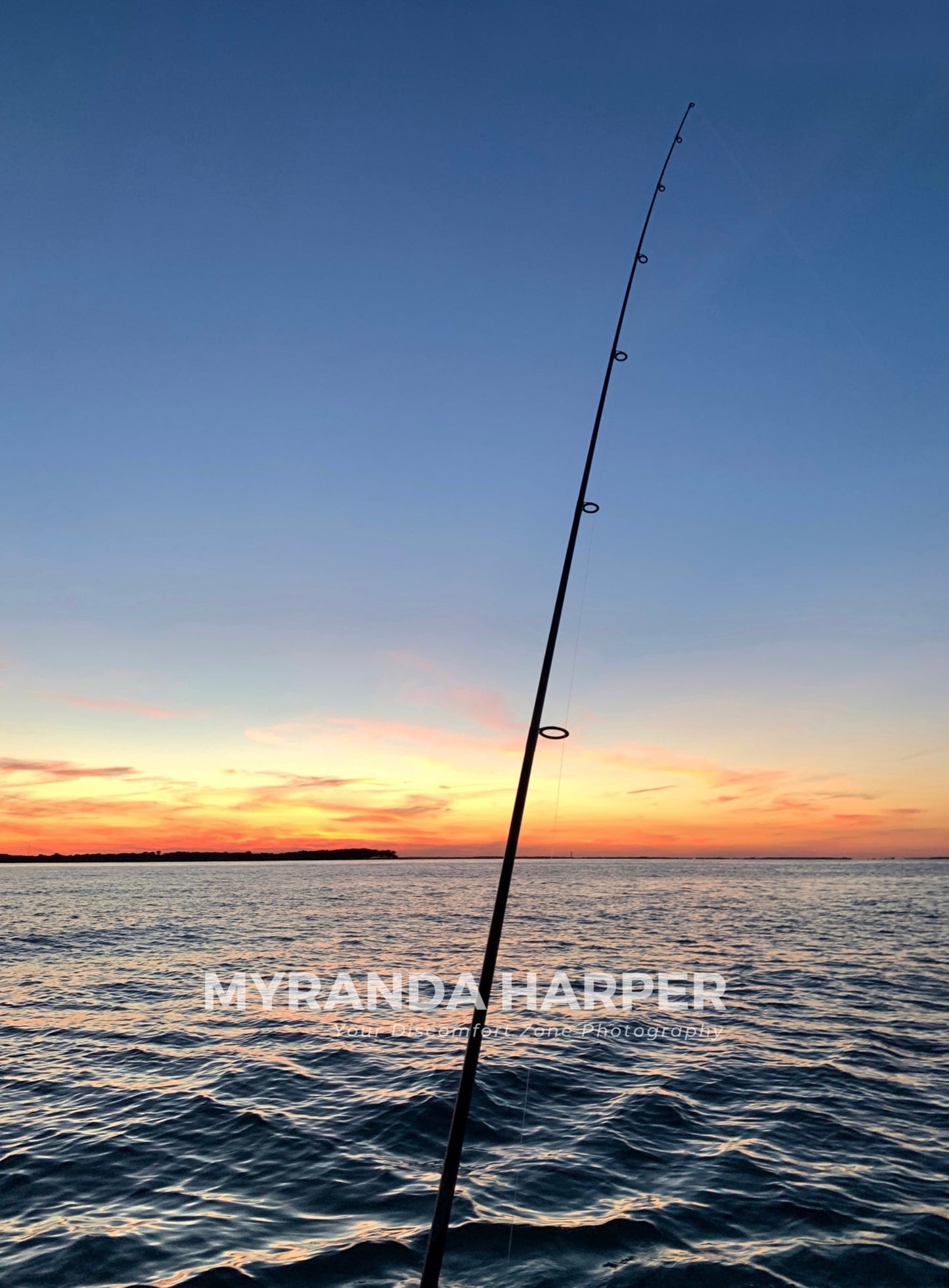 Fishing Sunset - Print