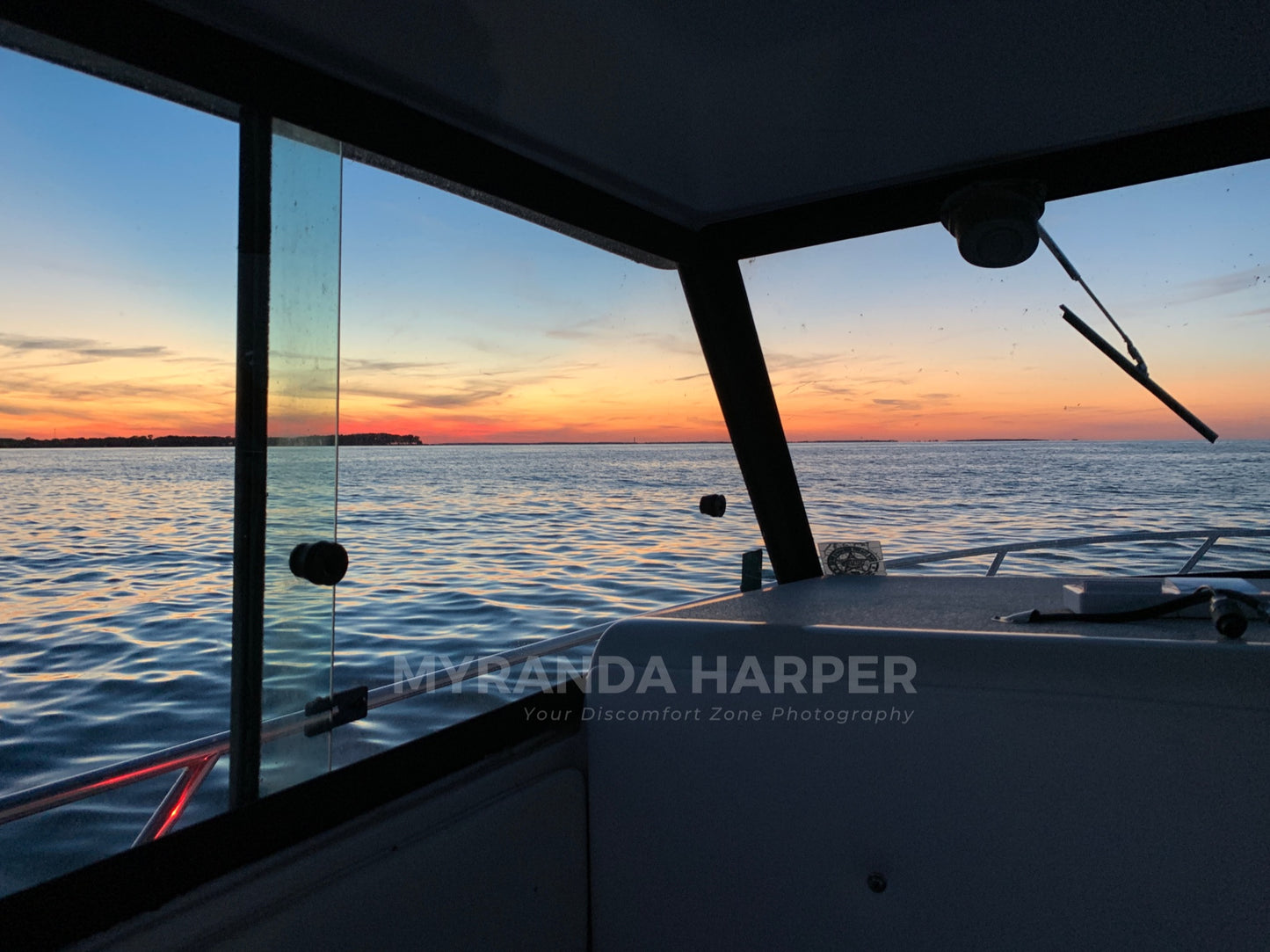 Boat Sunset - Print