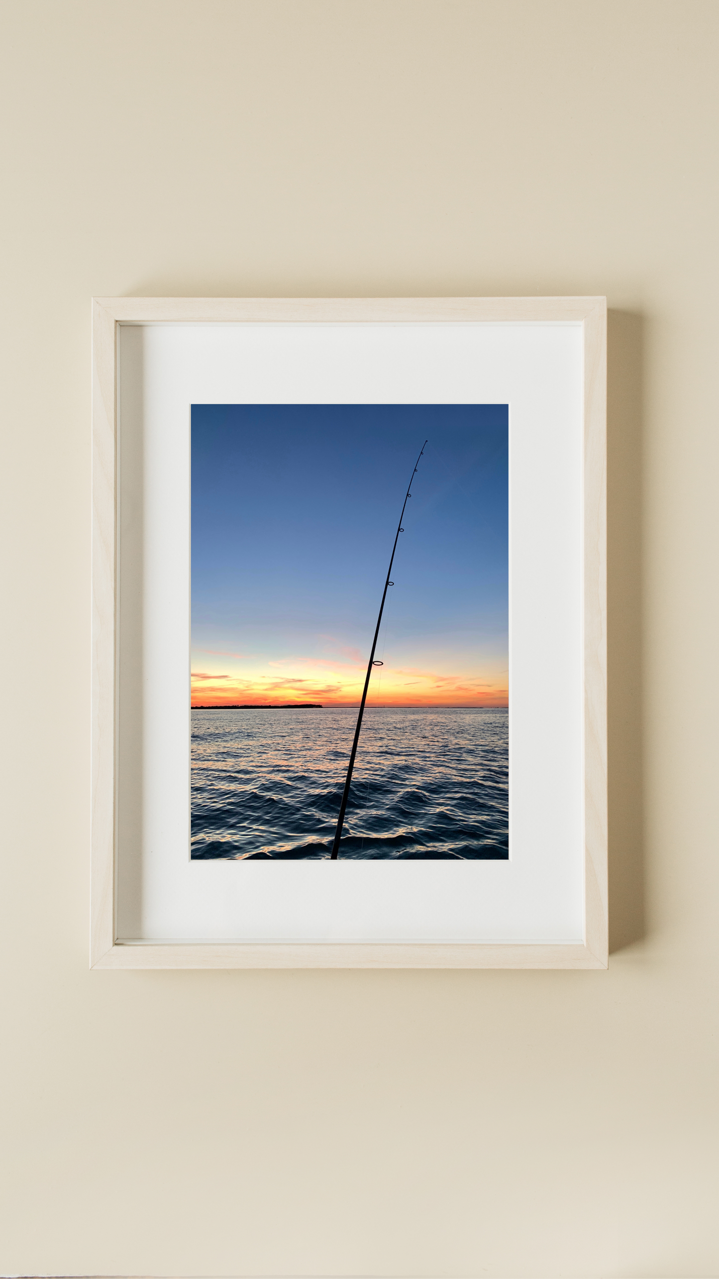 Fishing Sunset - Print