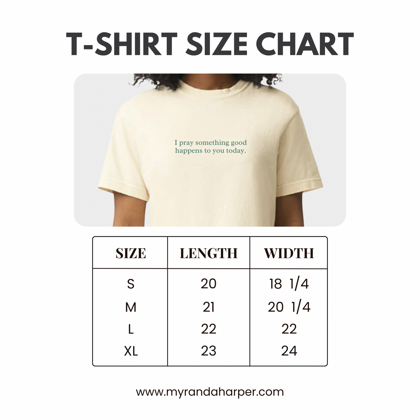 "Something Good" Embroidered Tee - Cropped - Cream