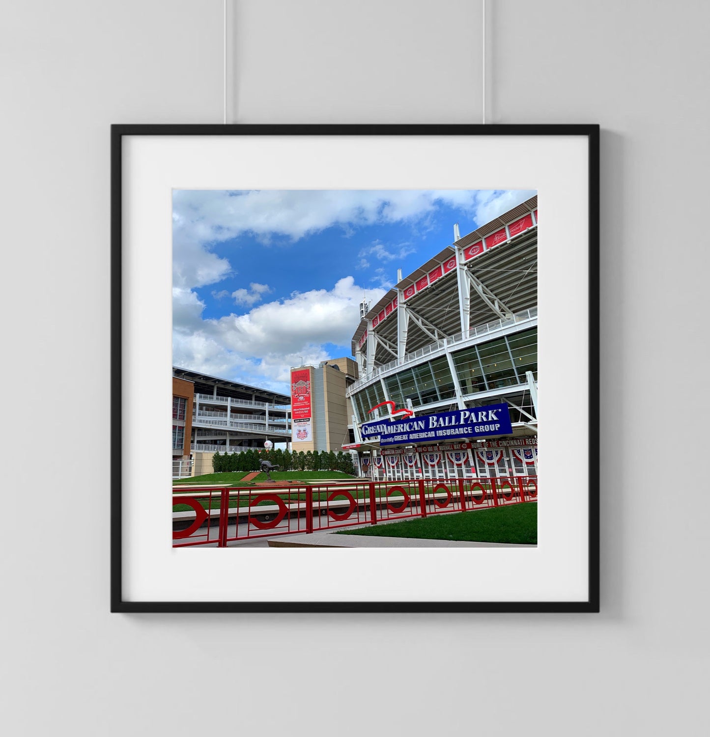 Cincinnati Reds Baseball - Print