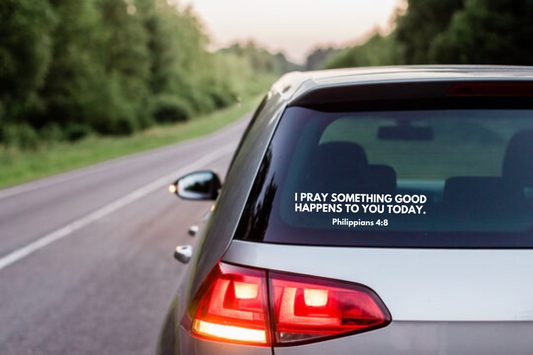 “Something Good” Transfer Sticker