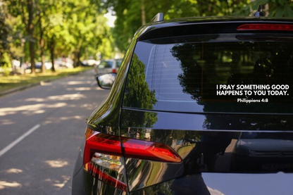 “Something Good” Transfer Sticker